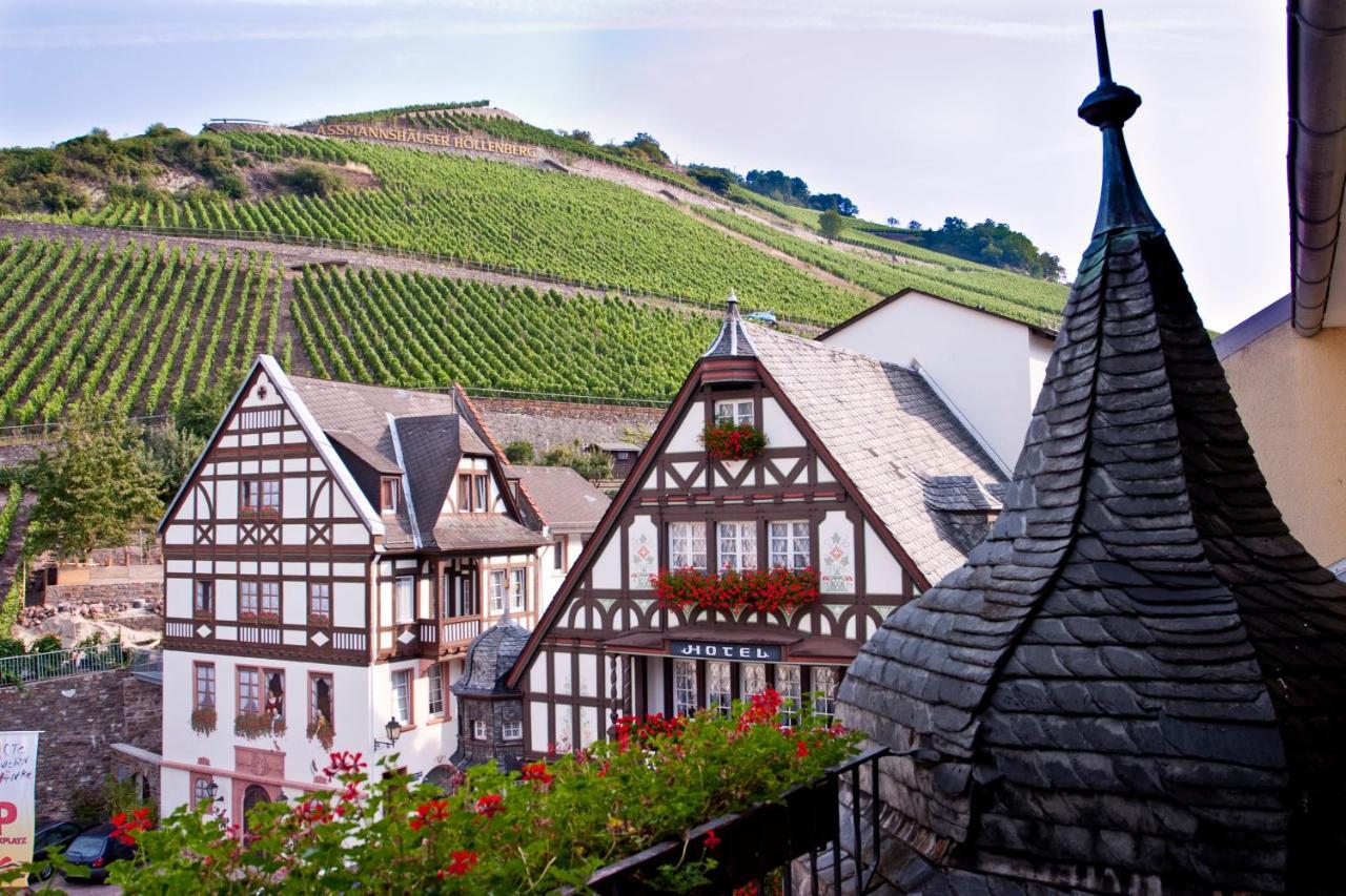 Akzent Hotel Berg'S Alte Bauernschaenke- Wellness Und Wein 로데스하임암라인 외부 사진